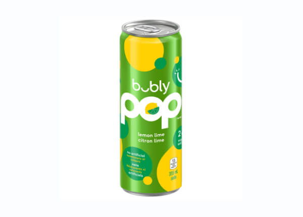 Bubly Pop Lemon Lime