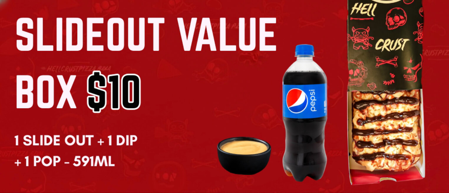 Slideout Value box $10