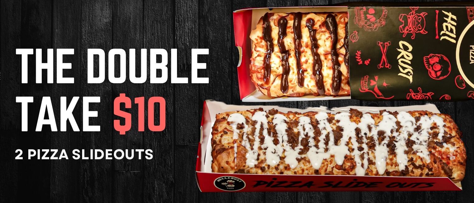 2 pizza slideouts $10